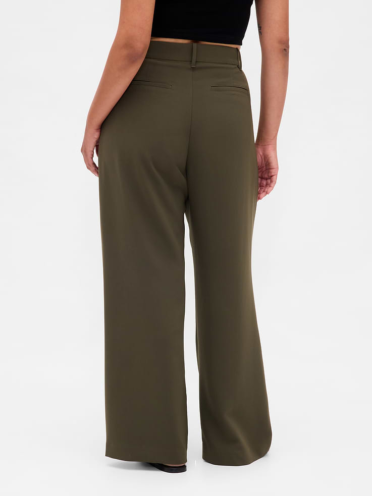 Image number 4 showing, Curvy 365 High Rise Pleated Trousers