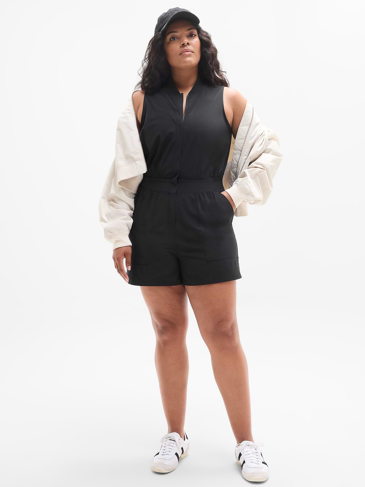 Brooklyn Utility Romper | Athleta