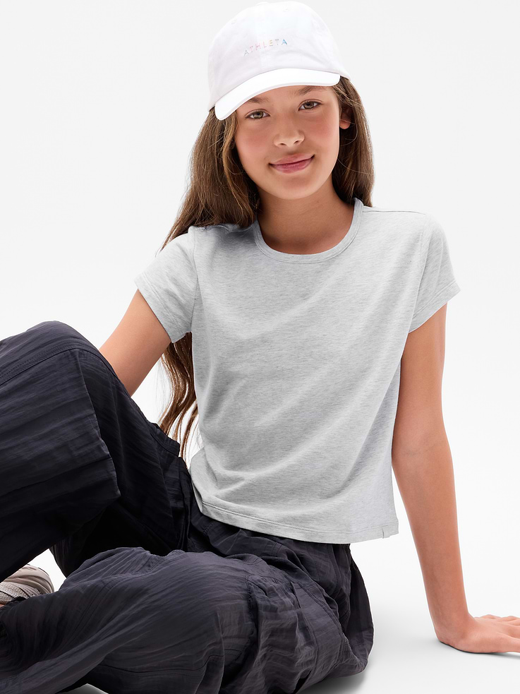 Image number 1 showing, Athleta Girl Right Moves Core Tee