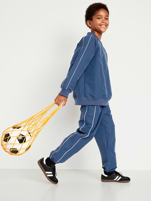 Pantalon d’échauffement de soccer coupe généreuse pour garçon