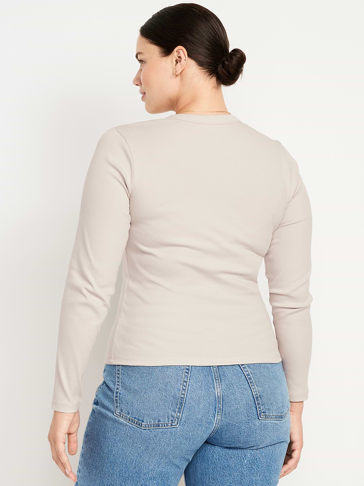 Image number 5 showing, Snug Long-Sleeve Crew-Neck T-Shirt