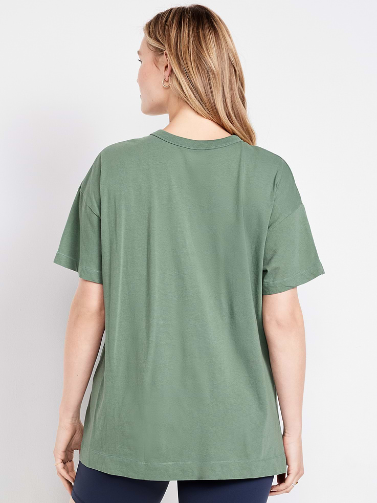 Image number 5 showing, Oversized EveryWear Tunic T-Shirt