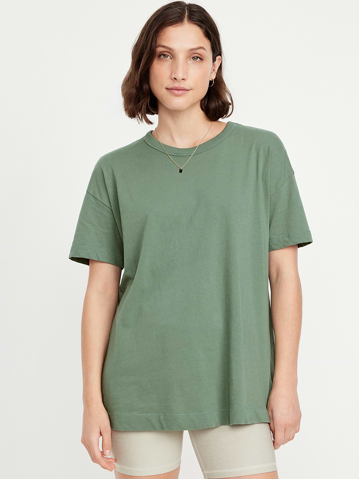 Image number 1 showing, Oversized EveryWear Tunic T-Shirt