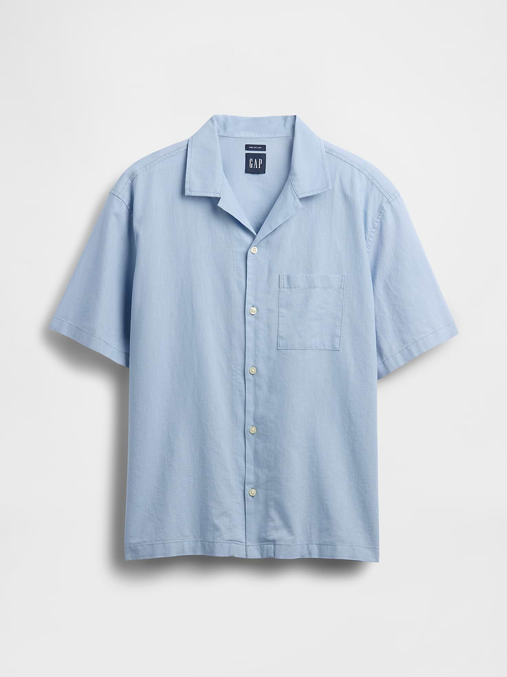 Image number 5 showing, Linen-Cotton Shirt