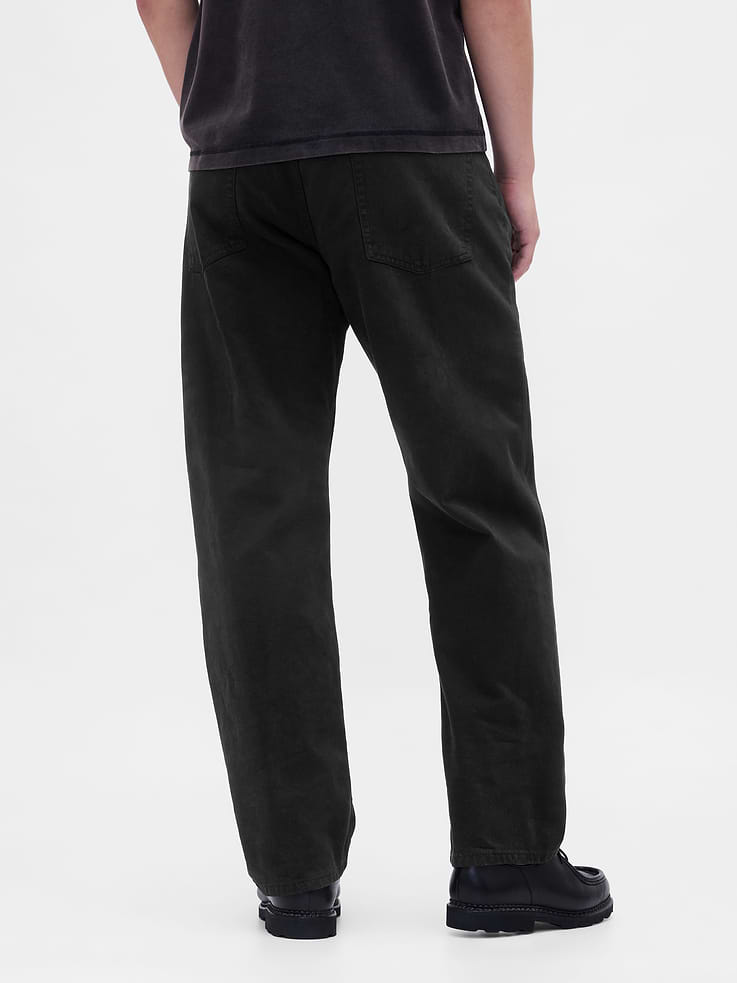 Image number 4 showing, Relaxed Straight Jeans