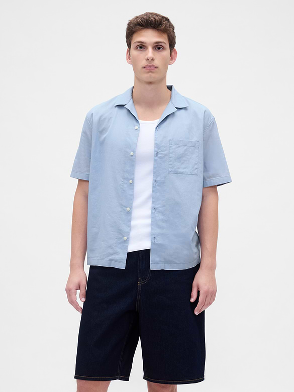 Linen-Cotton Shirt