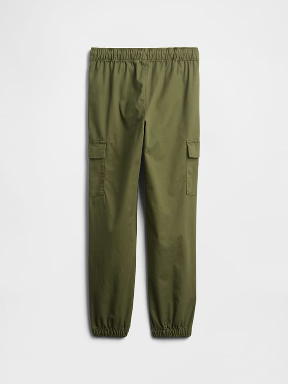 Kids Twill Cargo Joggers