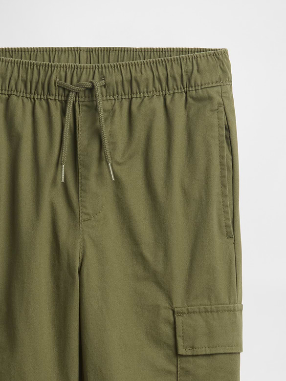 Kids Twill Cargo Joggers