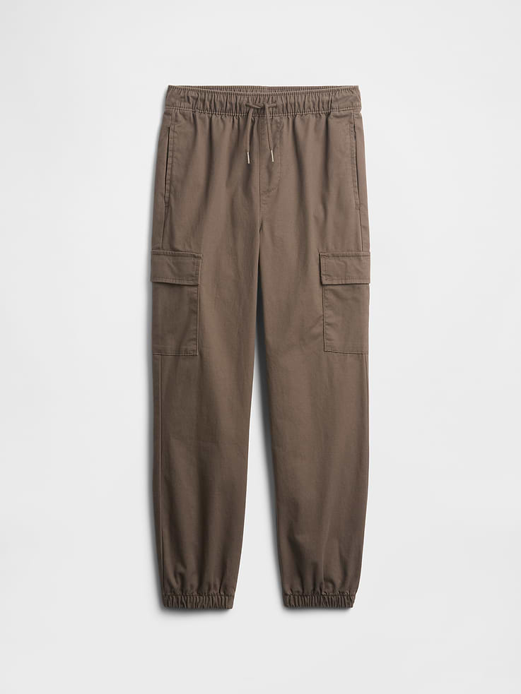Image number 1 showing, Kids Twill Cargo Joggers