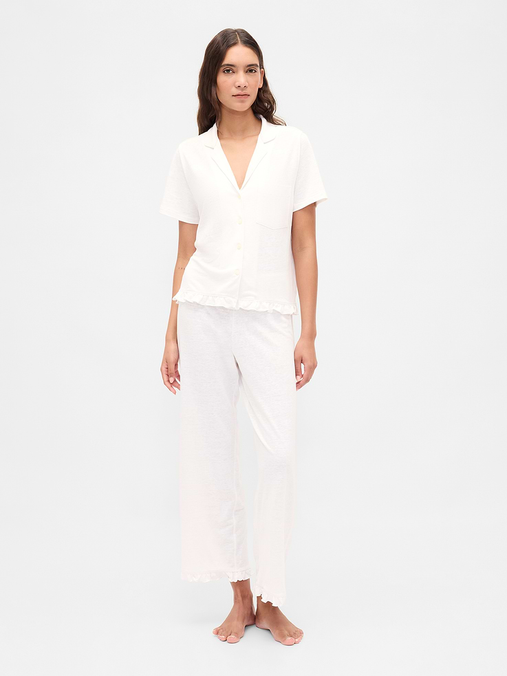 Image number 1 showing, Ruffle PJ Pants