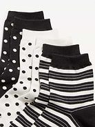 Image number 2 showing, Novelty Quarter Crew Socks 3-Pack for Women