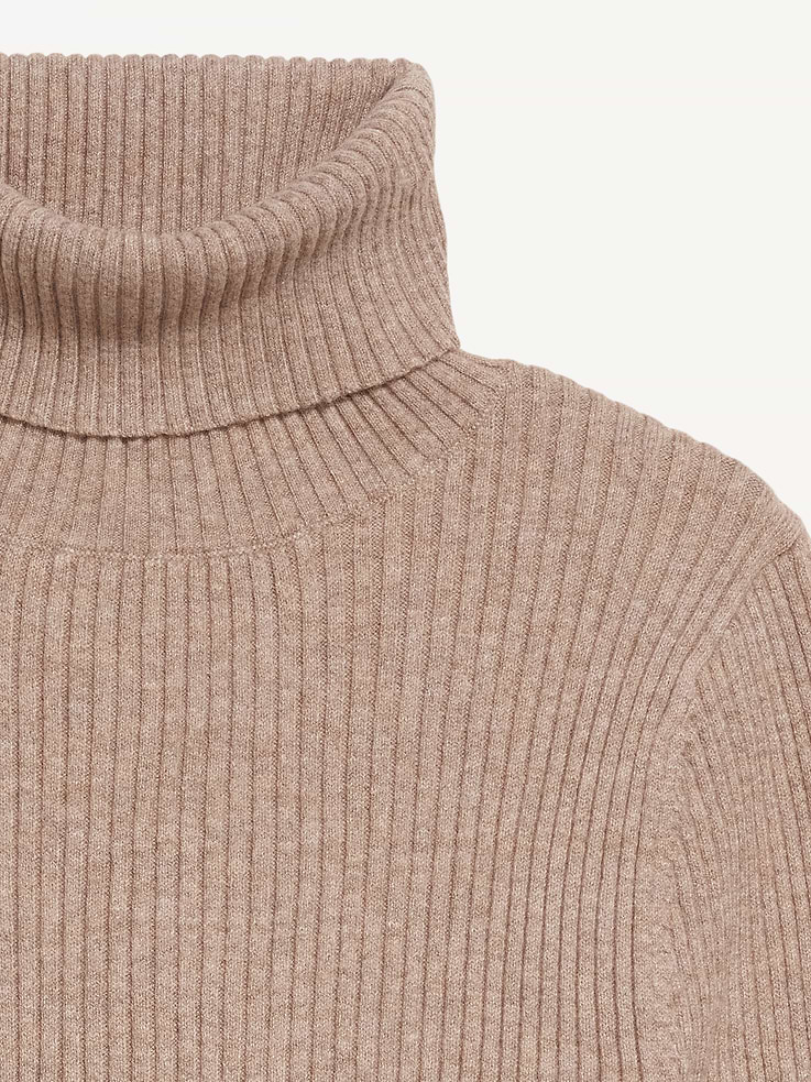 L'image numéro 5 présente Chandail côtelé à col roulé SoSoft léger