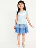 Image number 1 showing, Disney© Princess T-Shirt and Tutu Skirt Set for Toddler Girls