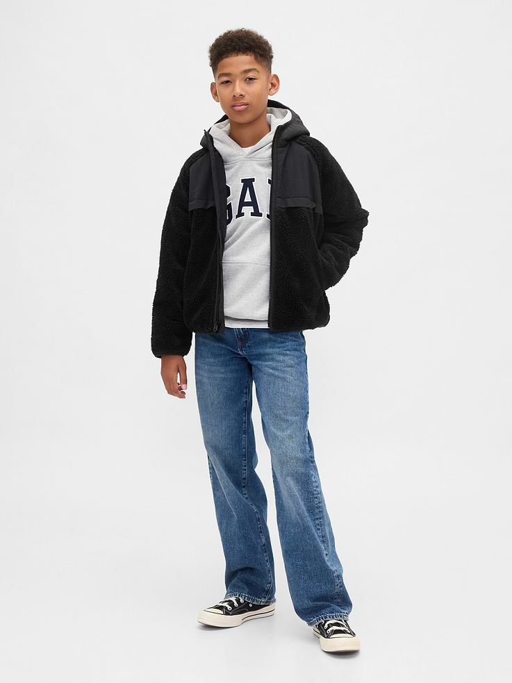 Image number 4 showing, Kids Sherpa Jacket