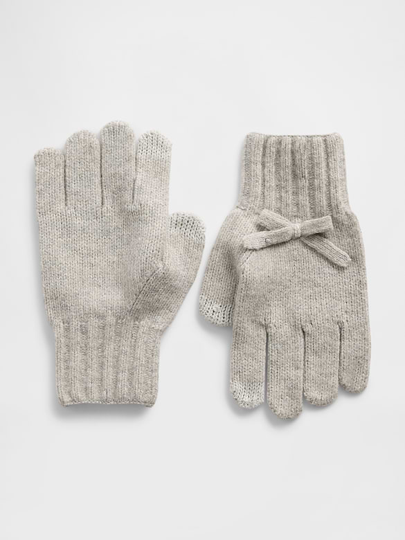 Gants Effet cachemire à boucle pour Enfant