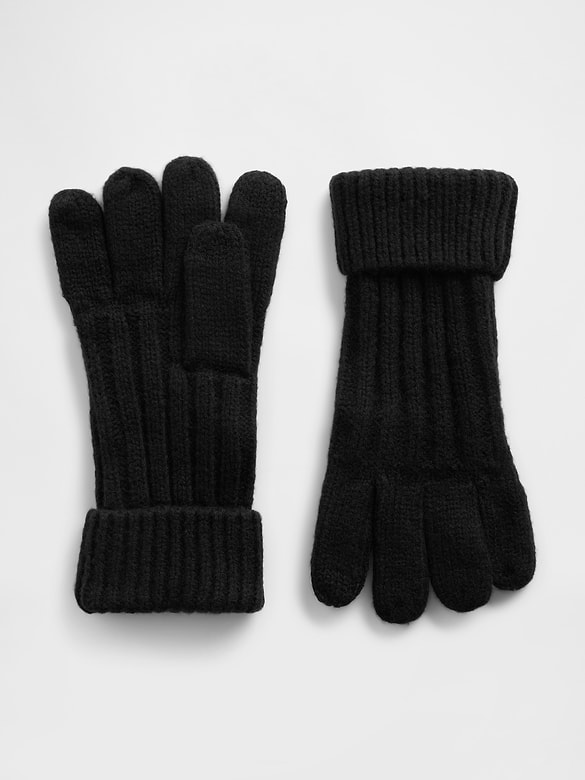 Gants côtelés Effet cachemire pour Enfant