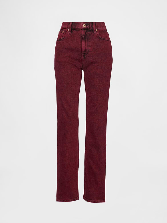 High Rise '90s Slim Straight Jeans