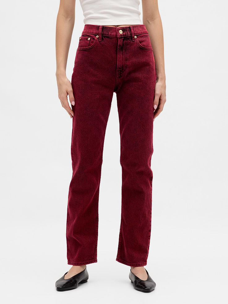 Image number 2 showing, High Rise '90s Slim Straight Jeans