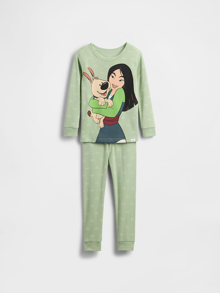 Image number 1 showing, Gap × Disney Baby & Toddler Organic Brushed Cotton PJ Set