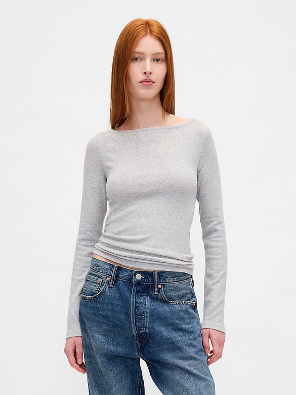 Modern Boatneck T-Shirt