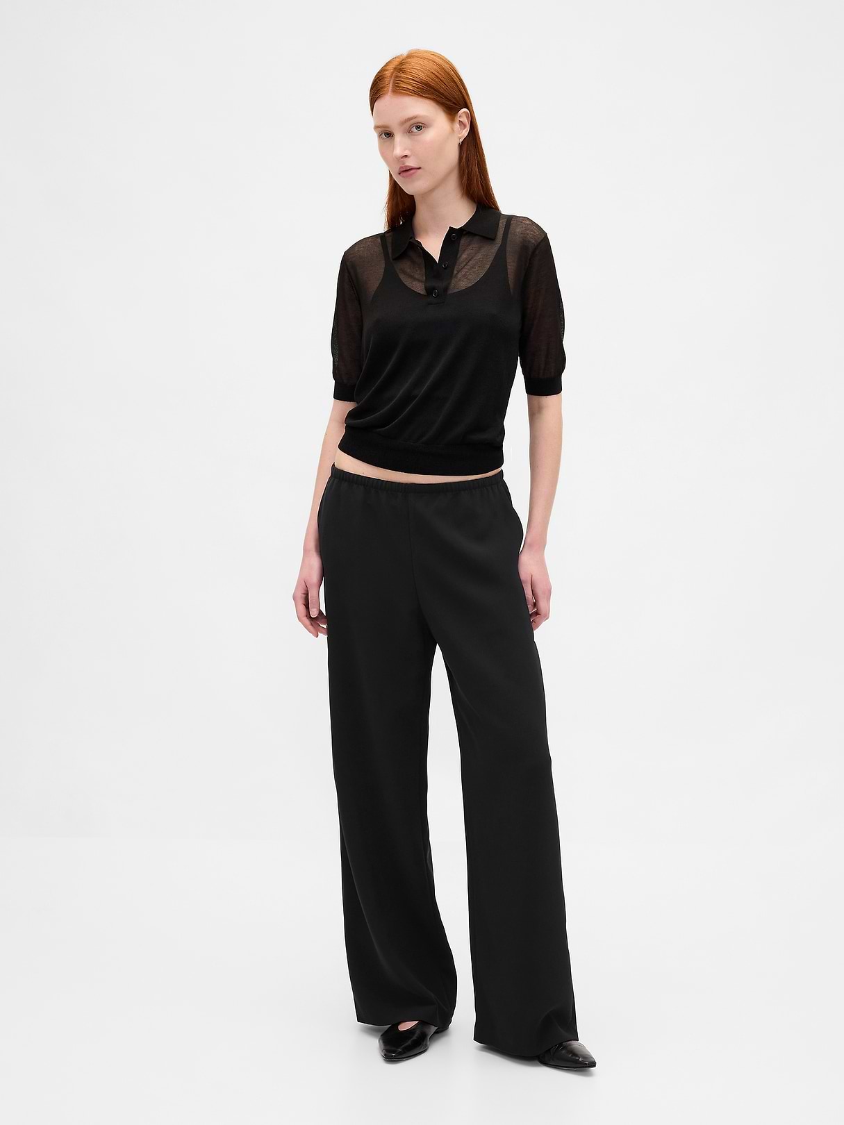 Easy Wide-Leg Pants | Gap