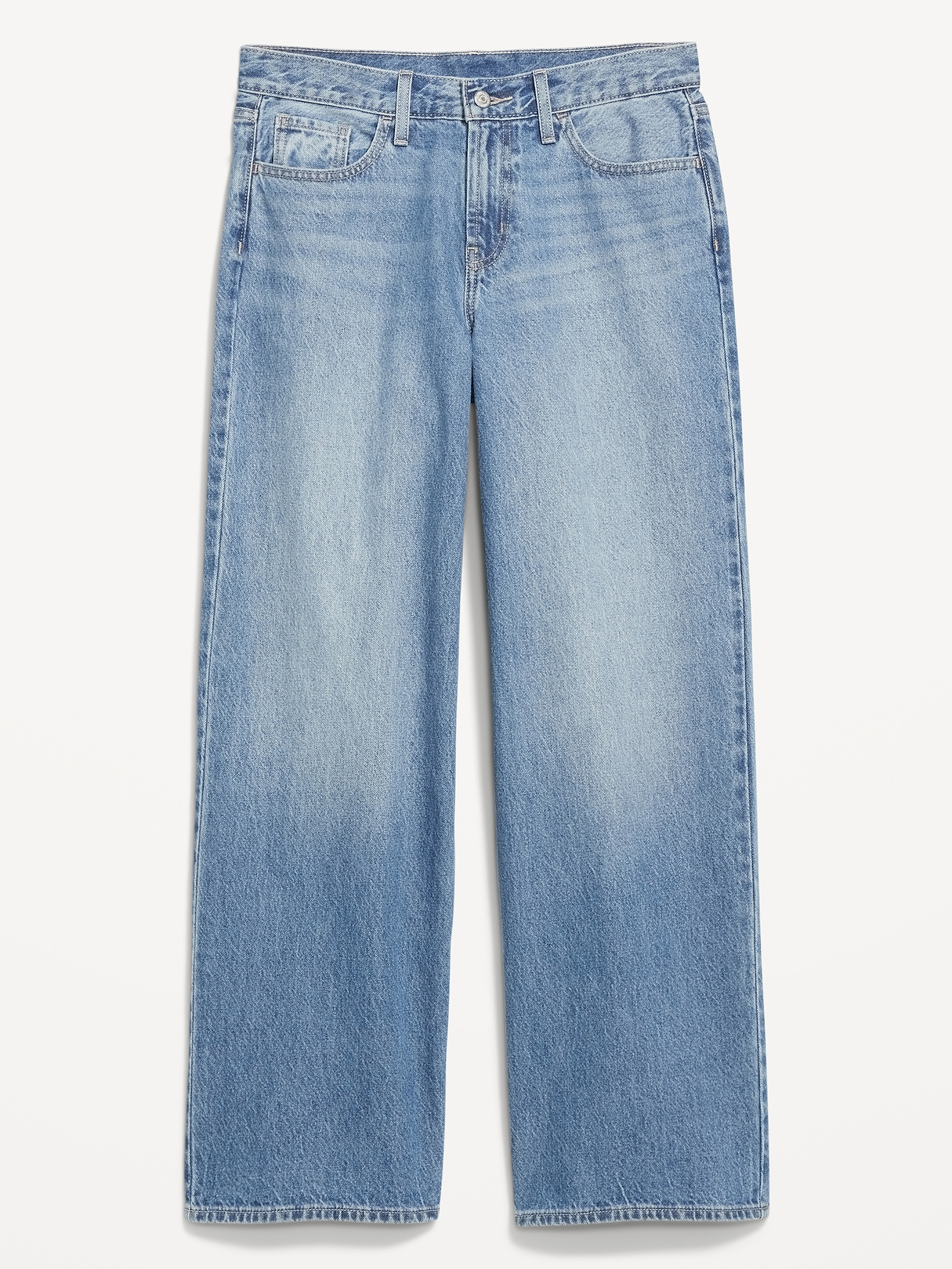 Mid-Rise Wow Baggy Wide-Leg Jeans | Old Navy
