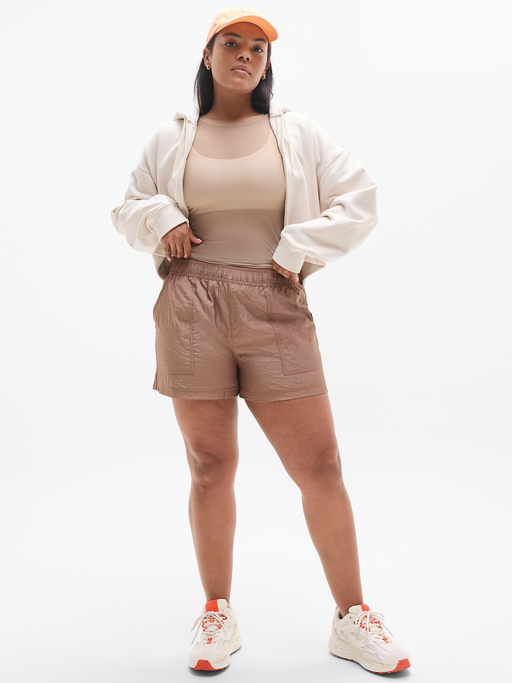 Image 7 of 8, Lunar Sheen Utility High Rise Short