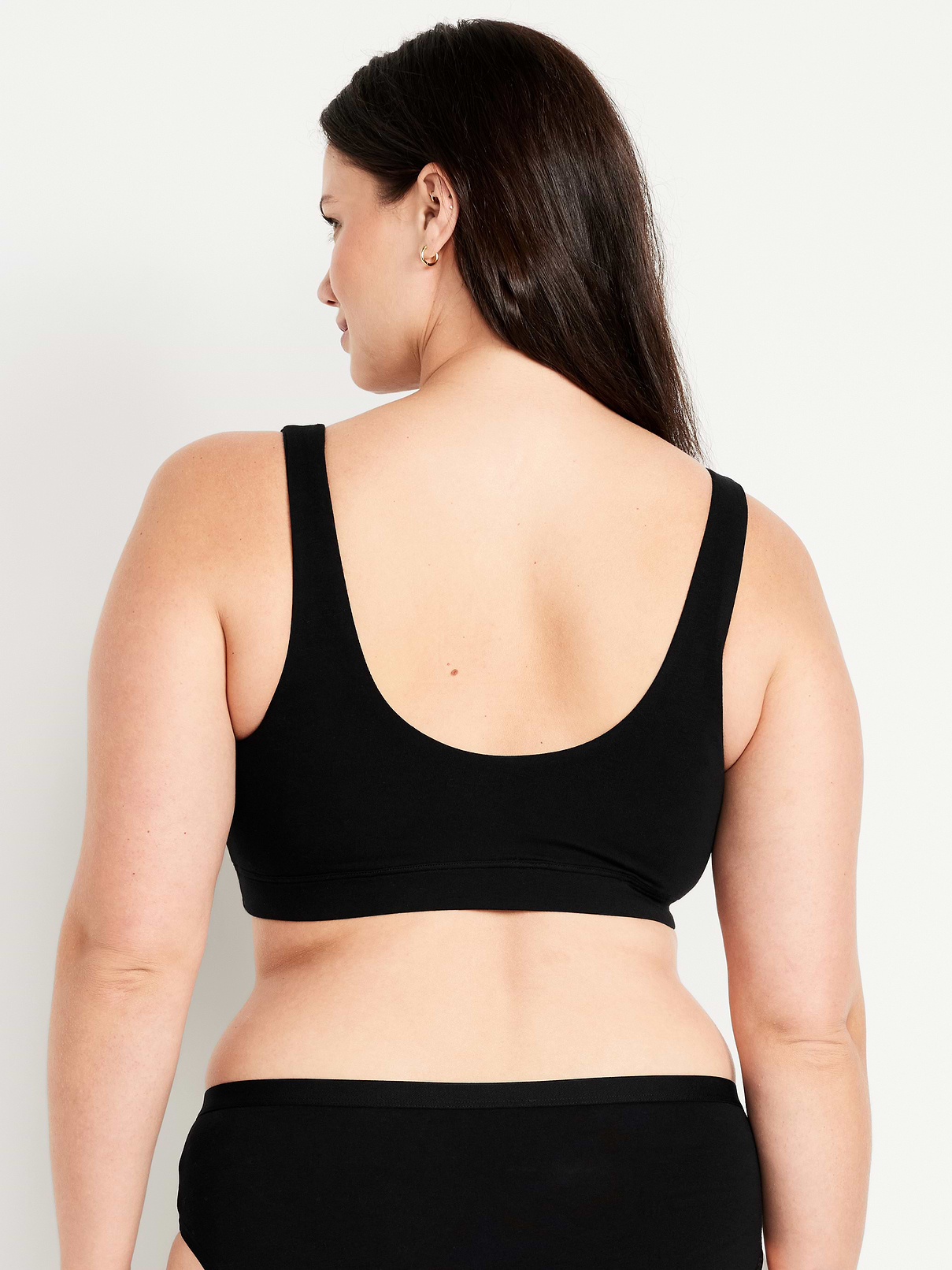 Image number 5 showing, Ruched Cotton Bralette