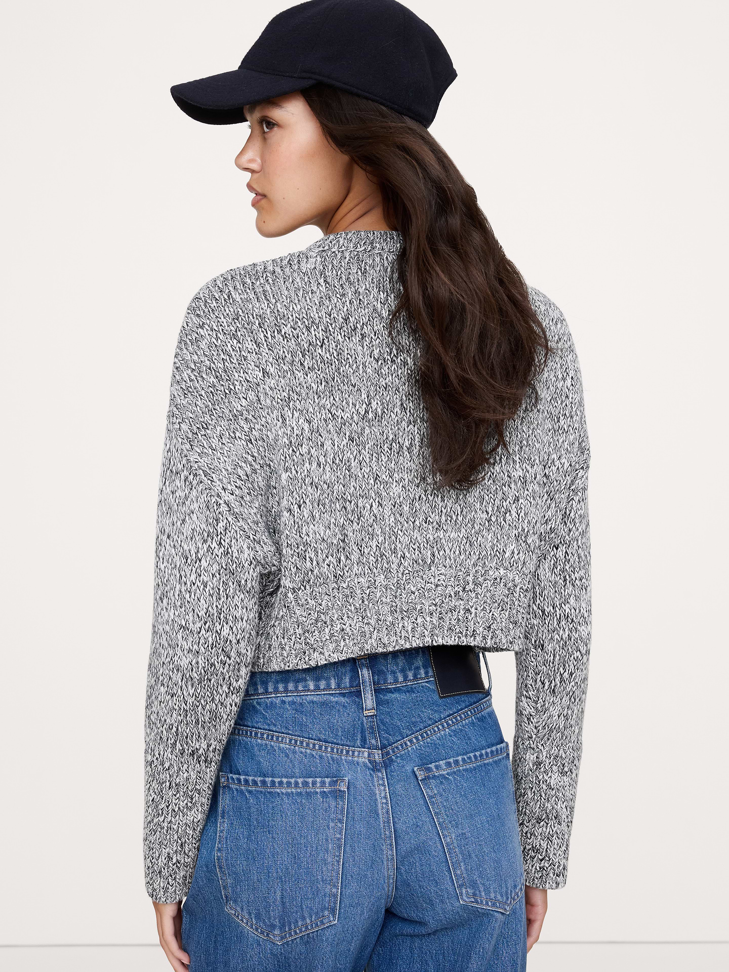 Image number 2 showing, Cotton Cropped Cardigan
