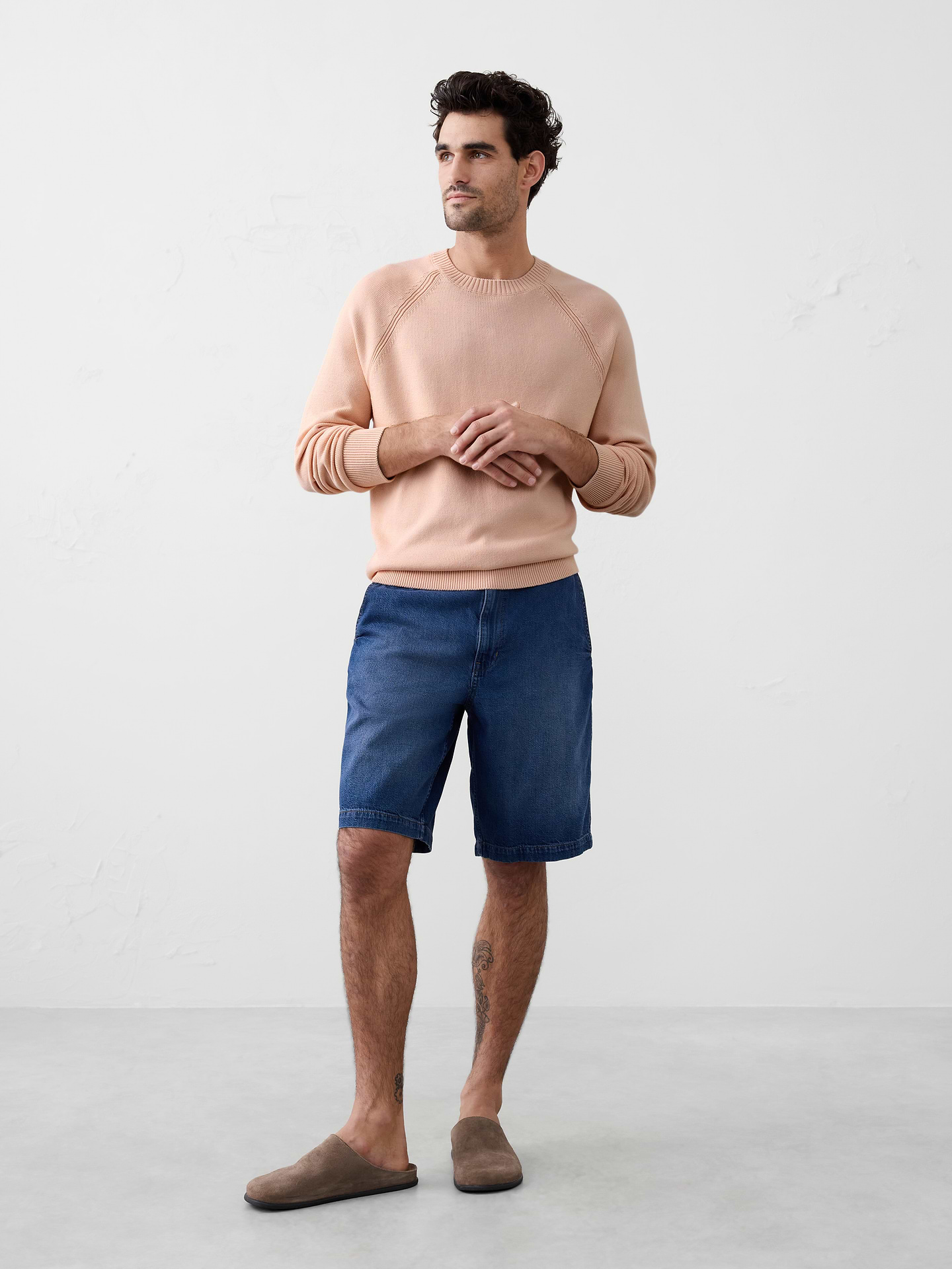Image number 1 showing, Soft Crew-Neck Sweater