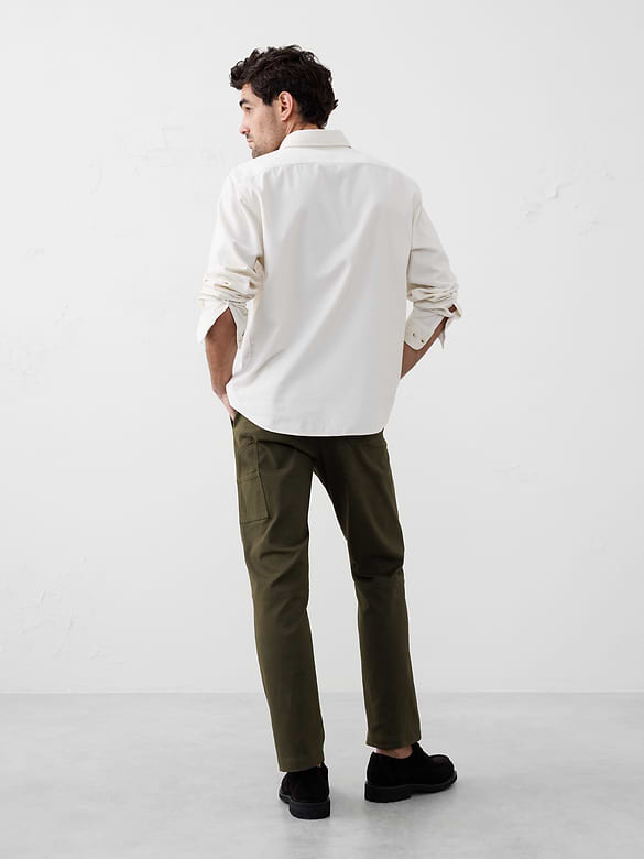 Slim Straight Utility Pant