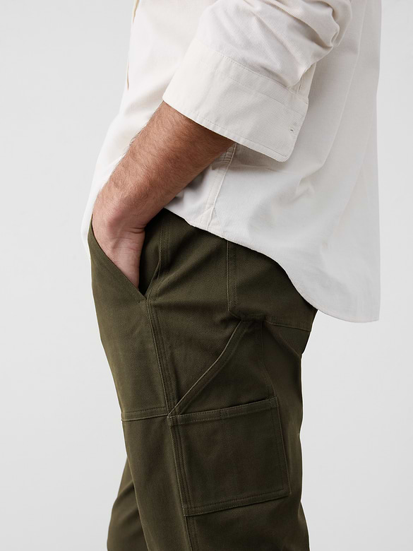 Slim Straight Utility Pant