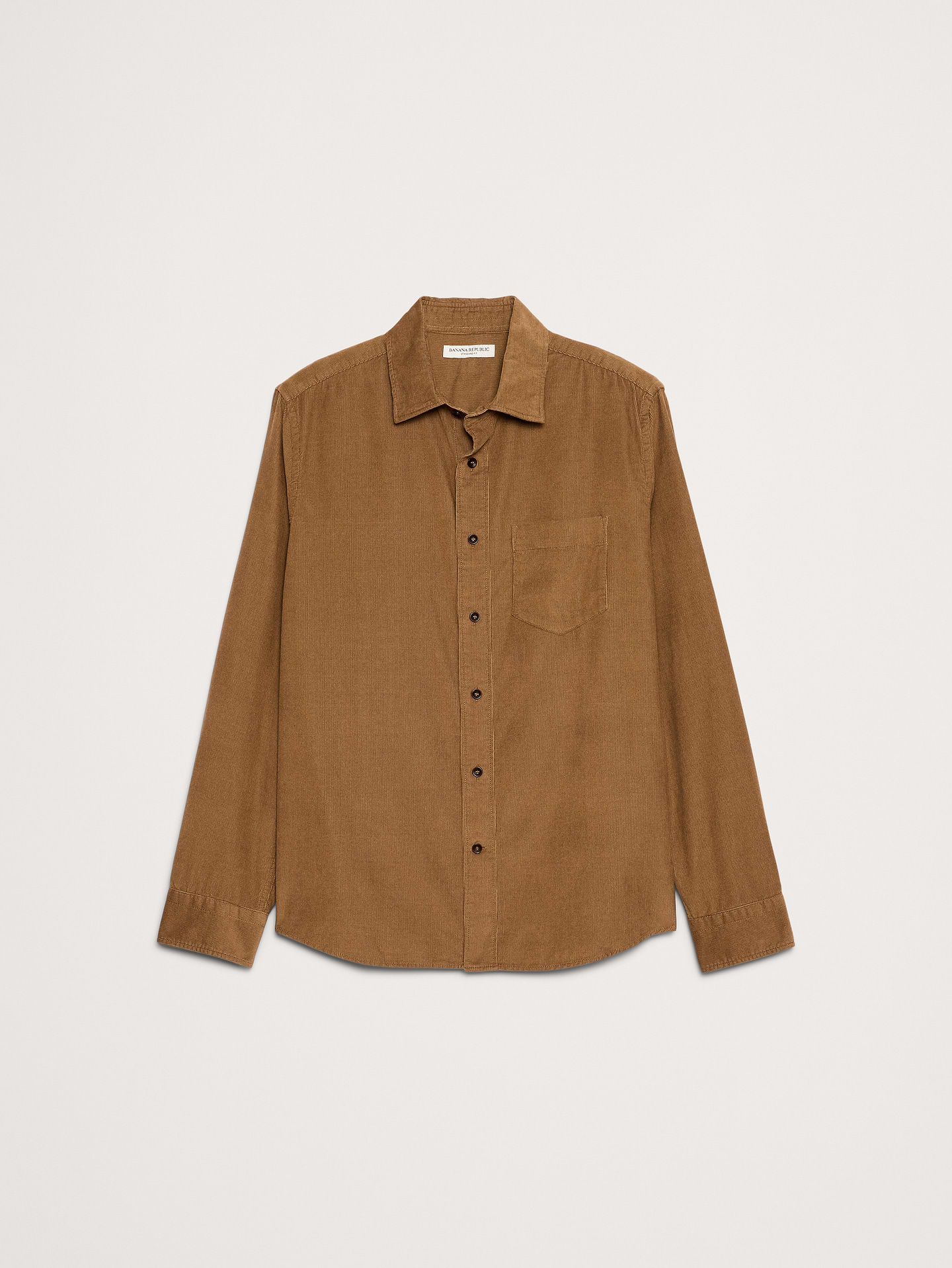 Image number 5 showing, Standard-Fit Lightweight Corduroy Shirt