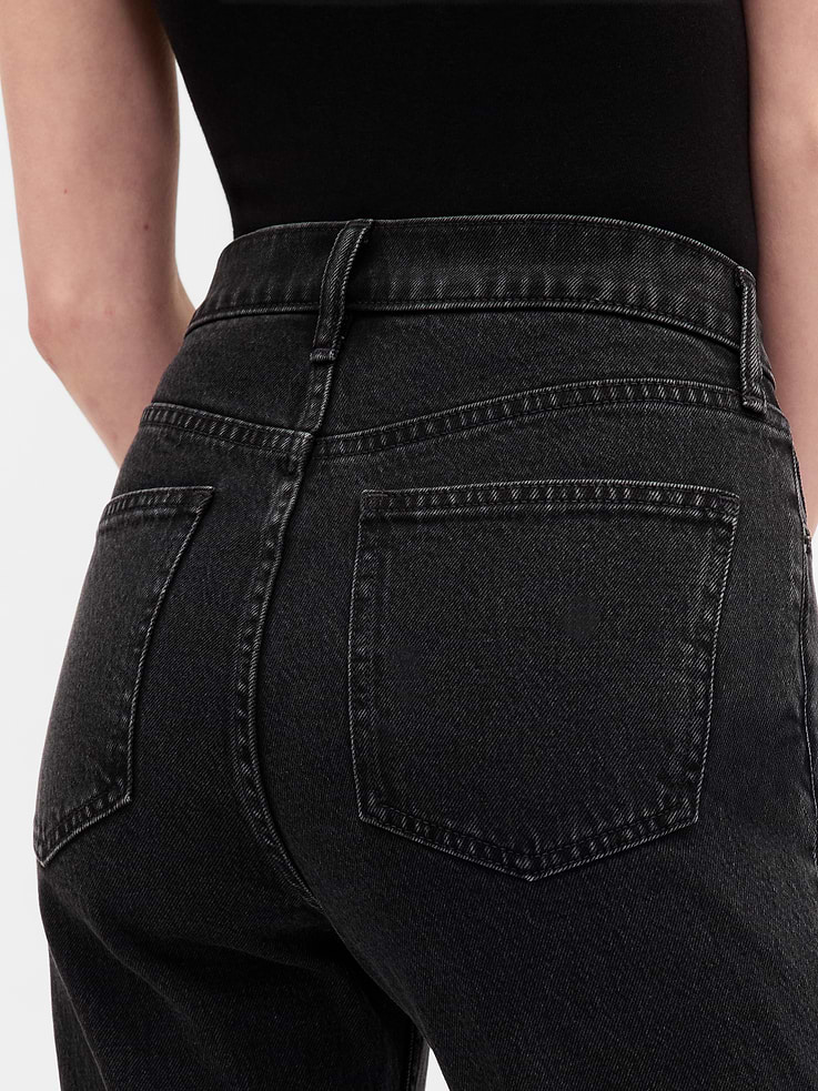 Image number 8 showing, High Rise ’90s Slim Straight Crop Jeans