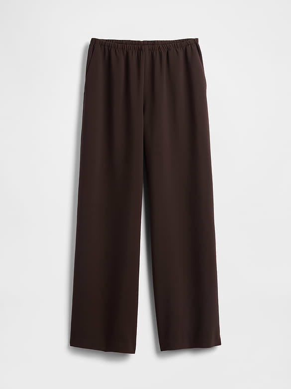 Easy Wide-Leg Pants