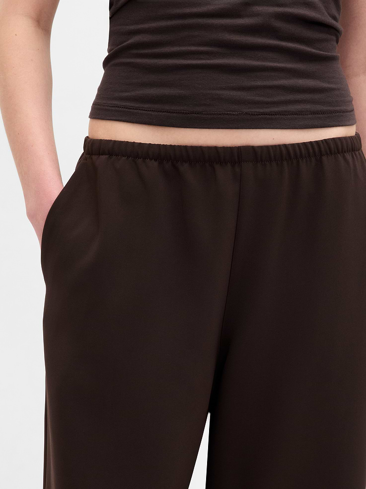 Image number 8 showing, Easy Wide-Leg Pants