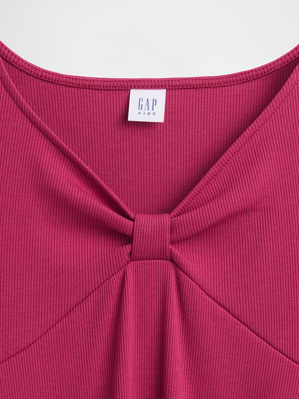 Kids Rib Bow Dress