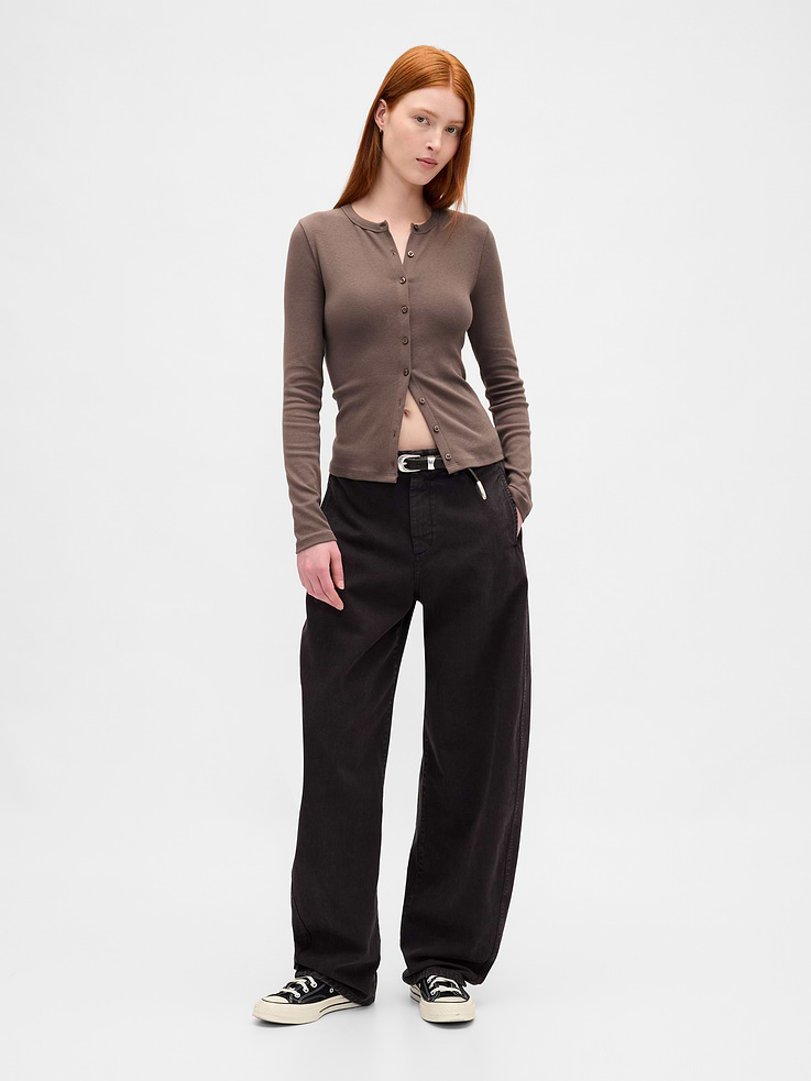 Image number 2 showing, Modern Crewneck Cardigan