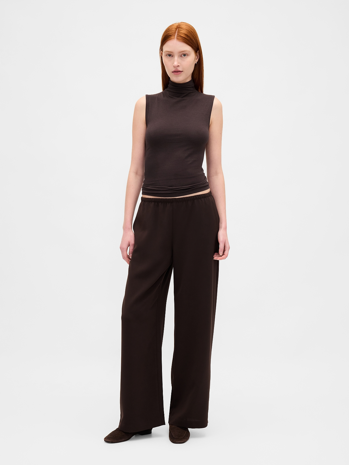 Easy Wide-Leg Pants | Gap