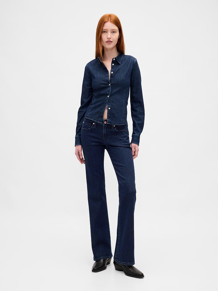Image number 1 showing, Low Rise Long & Lean Jeans