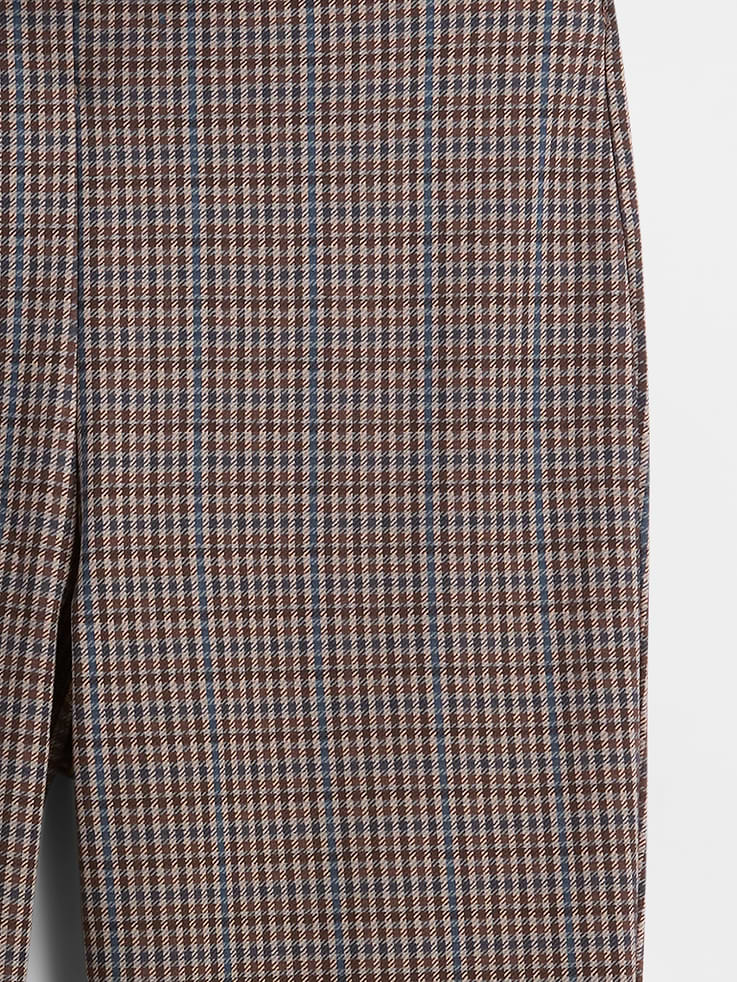 Image number 8 showing, High Rise Ponte Flare Crop Pants