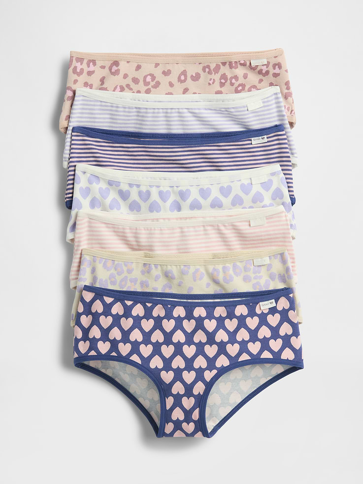 Image 1 of 1, Stretch jersey knit., Elasticized waist and leg opening., Select styles have allover print., This product was made in a factory that invests in gender equity and women’s empowerment through RISE. Learn more at, Product #821870