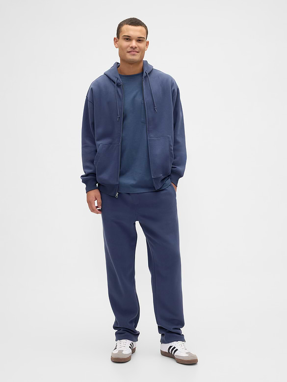 Adult VintageSoft Oversized Zip Hoodie