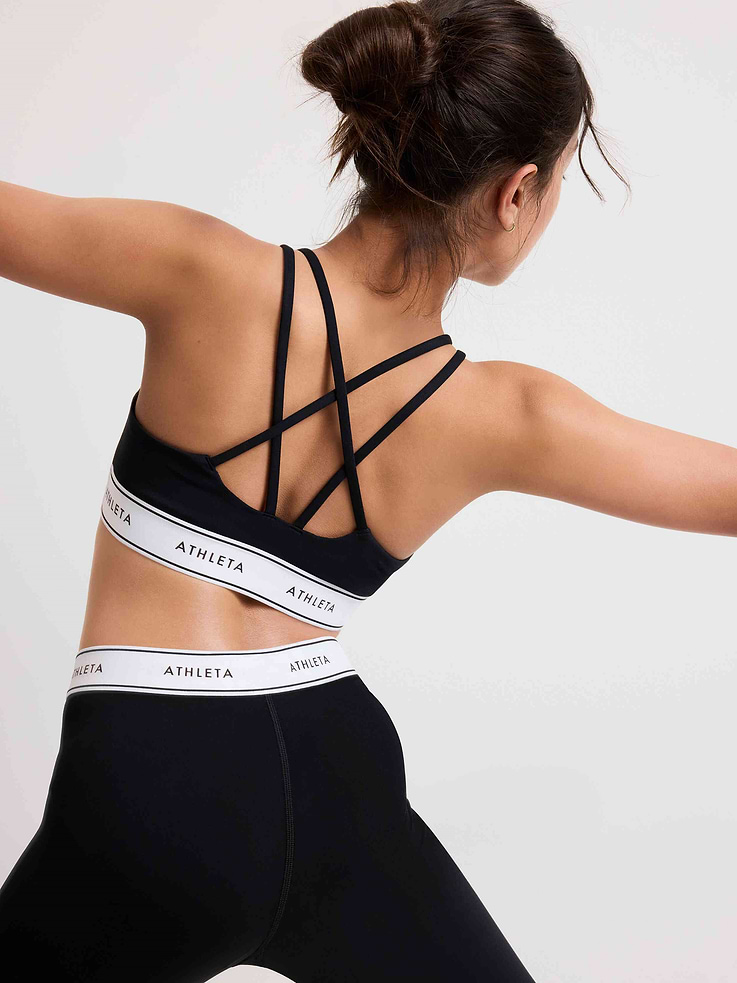 Image number 1 showing, Athleta Girl High Speed Logo Bra