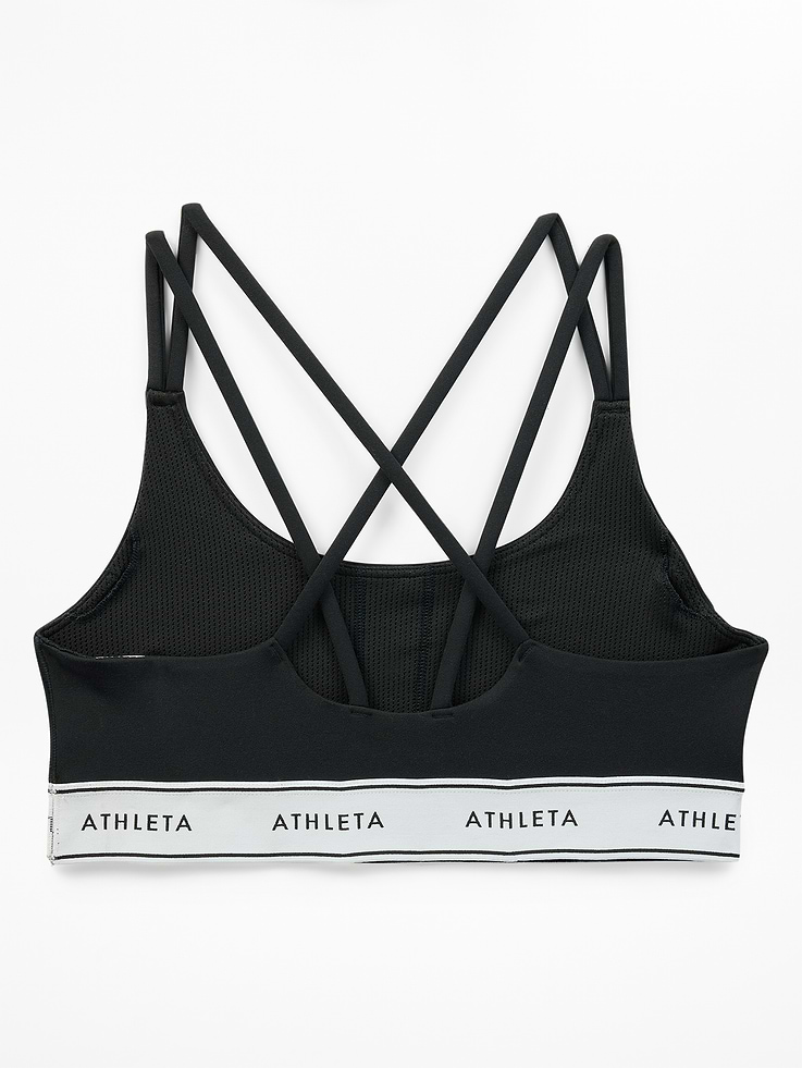 Image number 5 showing, Athleta Girl High Speed Logo Bra
