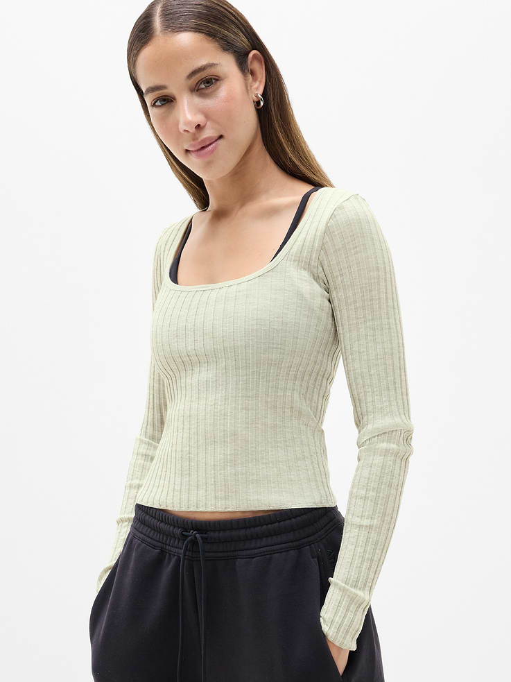 Image number 1 showing, Eternal Seamless Crop Top