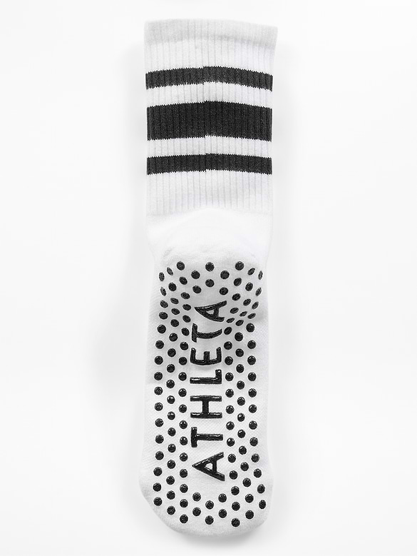 Athleta Pilates Gripper Crew Sock