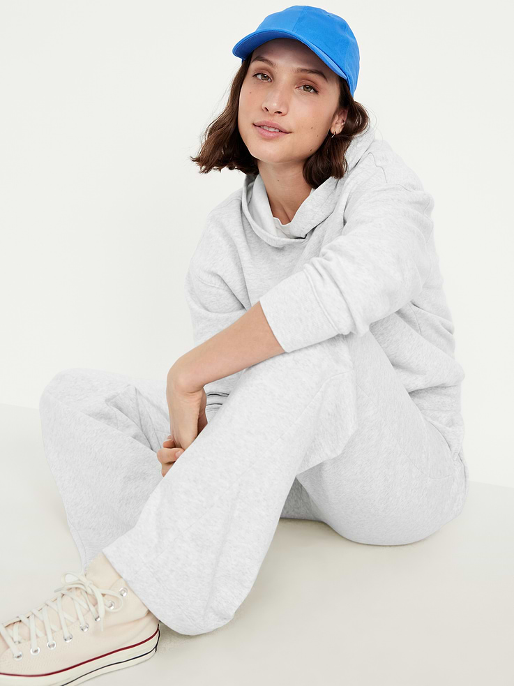 Image number 3 showing, High-Waisted SoComfy Wide-Leg Sweatpants