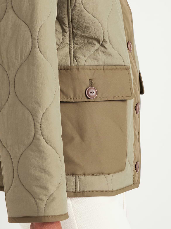 Quilted Nylon Jacket