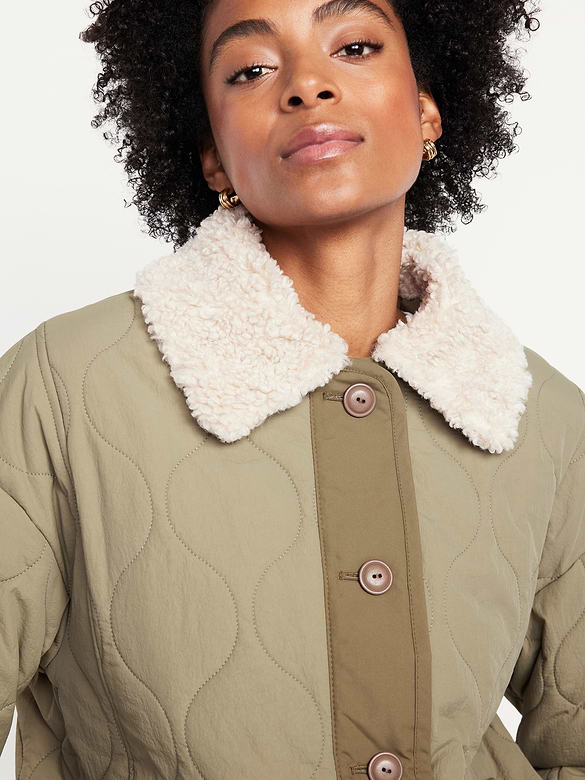 Quilted Nylon Jacket